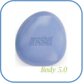 Menthol soap, powerful cooling soap, healthy body balance soap crema body 5.0